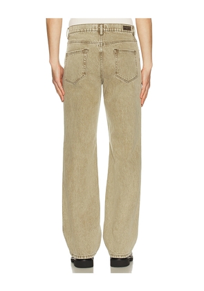 Honor The Gift Washed Twill Jean in Brown. Size 30. Also in 34, 36, 38.