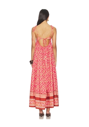 Free People Sorrento Stroll Printed Dress in Red. Size XS. Also in L, M, S, XL.