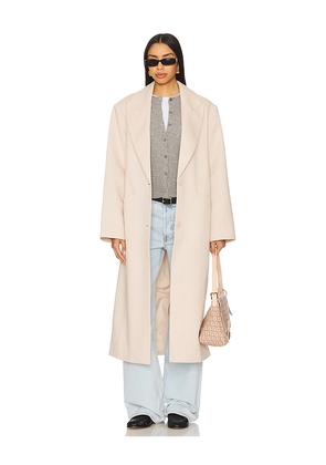 LIONESS Olsen Coat in Beige. Size XS. Also in S.