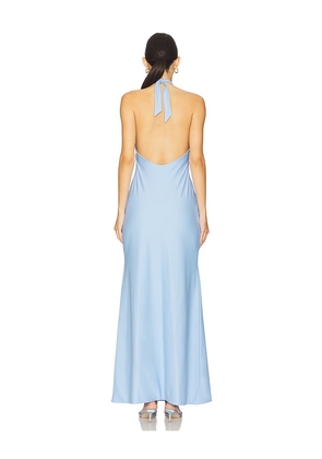 Mariandree Gaitan Daria Dress in Baby Blue. Size M. Also in XS.