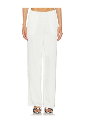 LIONESS in Bloom Pant in White. Size S. Also in XXS, XS, M, L, XL, XXL.