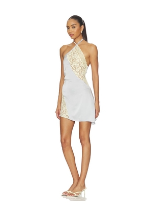 LIONESS Amore Mini Dress in Grey. Size S. Also in L, XL, XXL, XXS.