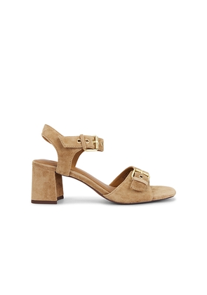 Madewell Briella Heeled Sandal in Beige. Size 7. Also in 8, 8.5, 9, 10.