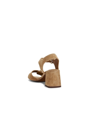 Madewell Briella Heeled Sandal in Beige. Size 7. Also in 6.5, 7.5.