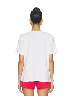 Show Me Your Mumu Travis Tee in White. Size XS. Also in S, M, L, XL.