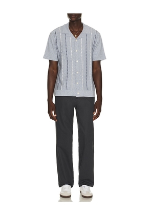 Rails Richie Short Sleeve Shirt in Blue. Size S. Also in M, L, XL/1X.