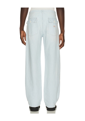 President's Fatigue Original Chambray Pants in Blue. Size 32. Also in 34.