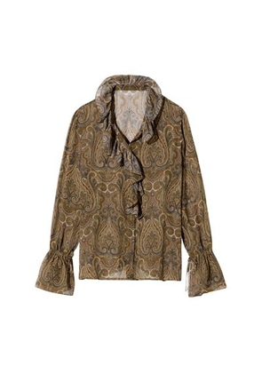 Cecily silk blouse