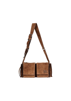 Utilitaire Suede Shoulder Bag