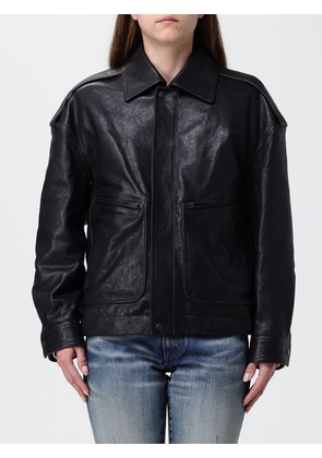 SAINT LAURENT Jacket Woman color Brown