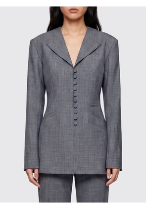 GANNI Jacket Woman color Grey