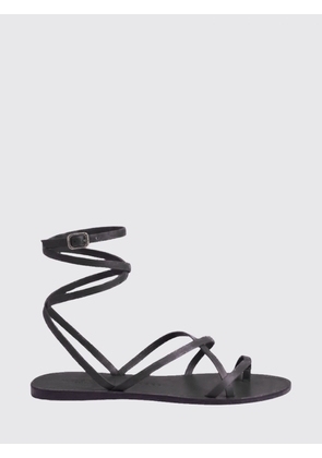 MANEBI Heeled Sandal Woman color Black