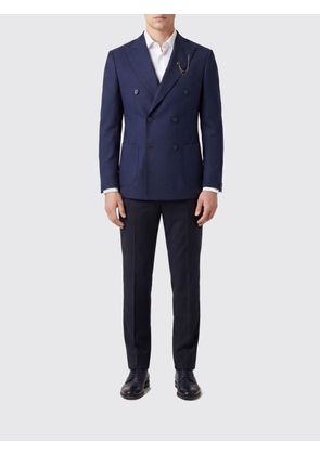SANTANIELLO Jacket Men color Blue