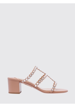 AQUAZZURA Heeled Sandal Woman color Pink