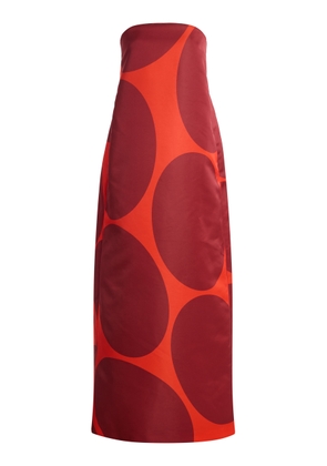 Dries Van Noten Damino Duchess-Satin Gown - Moda Operandi