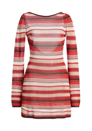 SIR. Exclusive Coastline Striped Mini Dress - Moda Operandi