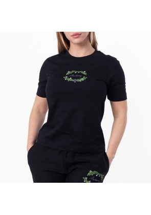 Burberry Thistle Logo Cotton T-Shirt
