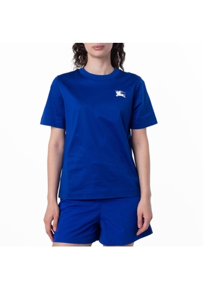Burberry EKD Logo Embroidered Cotton T-Shirt