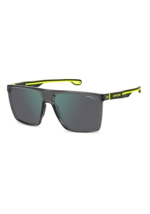 Carrera Green Multilayer Browline Mens Sunglasses CARRERA 4019/S 00UV/MT 58