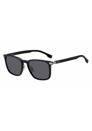 Hugo Boss Polarized Grey Square Mens Sunglasses BOSS 1406/F/SK 0807/M9 57