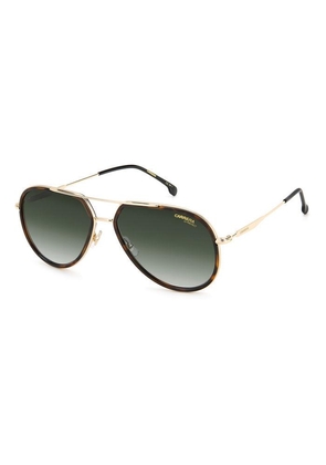 Carrera Green Shaded Pilot Unisex Sunglasses CARRERA 295/S 0086/9K 58