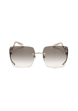 Bvlgari Ladies Grey Square Sunglasses 0BV6190BD-278/3B