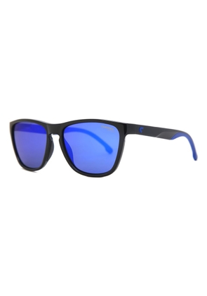 Carrera Blue Mirror Square Unisex Sunglasses CARRERA 8058/S 0D51/Z0 56