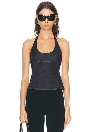JACQUEMUS Le Haut De-Nimes Lavoir in Dark Navy - Blue. Size 42 (also in ).
