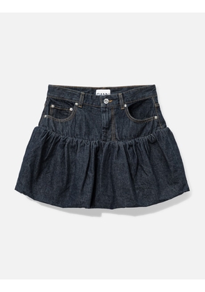 Skirt In Rinse Denim
