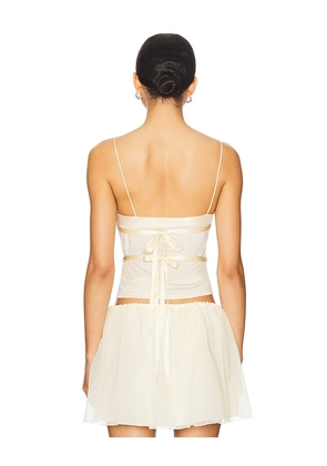 BUCI Thistle Top in Cream. Size L. Also in S.