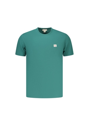 Calvin Klein Green Cotton Men's T-Shirt - S