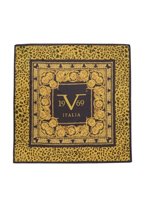 19V69 Italia Multicolor Polyester Scarf