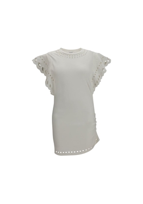 Marant Etoile White Cotton Casual Dress - M