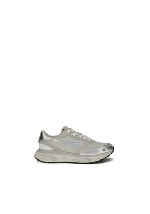 Premiata Silver Nylon Athletic Sneakers - EU37/US7
