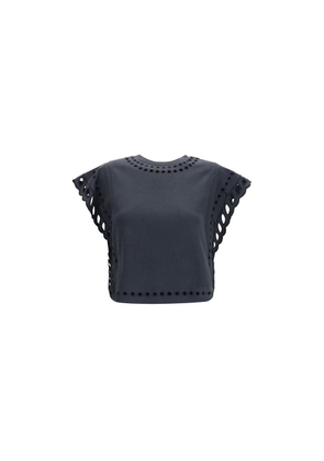 Marant Etoile Black Cotton T-Shirt - M