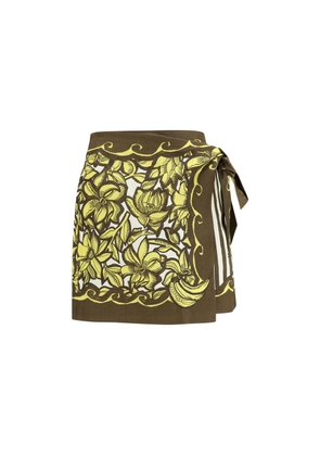 Alemais Multicolor Hemp Mini Skirt - 10