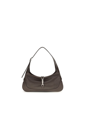 Gucci Brown Calf Leather Bos Taurus Shoulder Bag