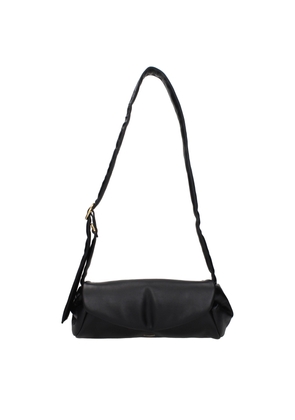 Jil Sander Black Leather Crossbody Bag