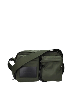 Jil Sander Green Nylon Crossbody Bag