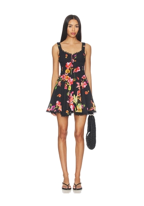 Charo Ruiz Ibiza Bora Short Dress in Black. Size S. Also in XS, M, L, XL.