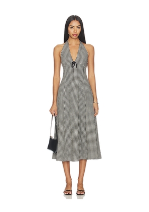 Elodie the Label Serena Dress in Black,White. Size S. Also in XS, M, L.