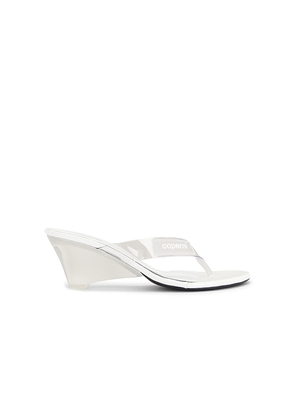 Coperni Lift Flip Flop Sandal in Baby Blue. Size 37. Also in 36, 38, 39, 40, 41.