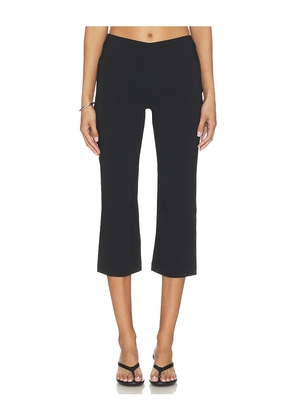 GUIZIO Elora Capri in Black. Size XXS. Also in S, XL.