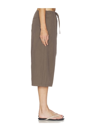 Belle Anna Breezy Short in Taupe. Size XS. Also in M, S.