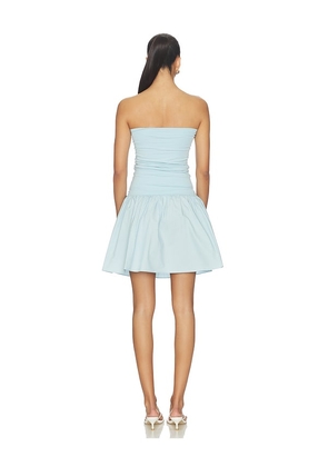 By Malene Birger Marcia Mini Dress in Baby Blue. Size XS. Also in L, M, S.