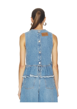 Baum und Pferdgarten Madinel Top in Blue. Size 32. Also in 34, 36, 38, 40, 42.