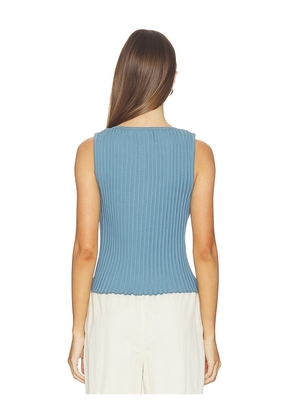 Free People Tilly Vest in Blue. Size XS. Also in L, M, S, XL.