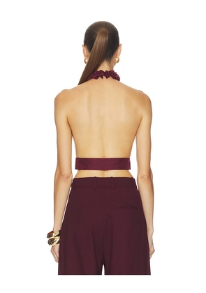 FranÃ§oise Medea Blouse in Burgundy. Size 34. Also in 36.