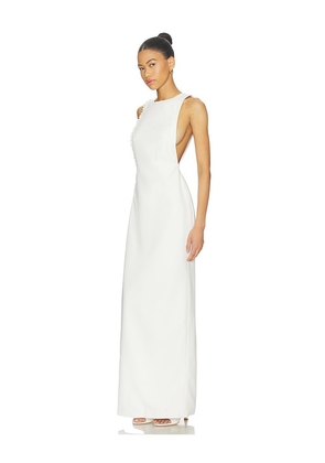 MAY MASHIAH Molly Dress in White. Size XS. Also in M.