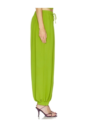 NICHOLAS Liselle Pant in Green. Size 0. Also in 4, 8, 10.